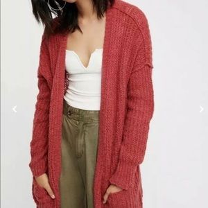 Free People Alpaca Weekend Getaway Cardigan